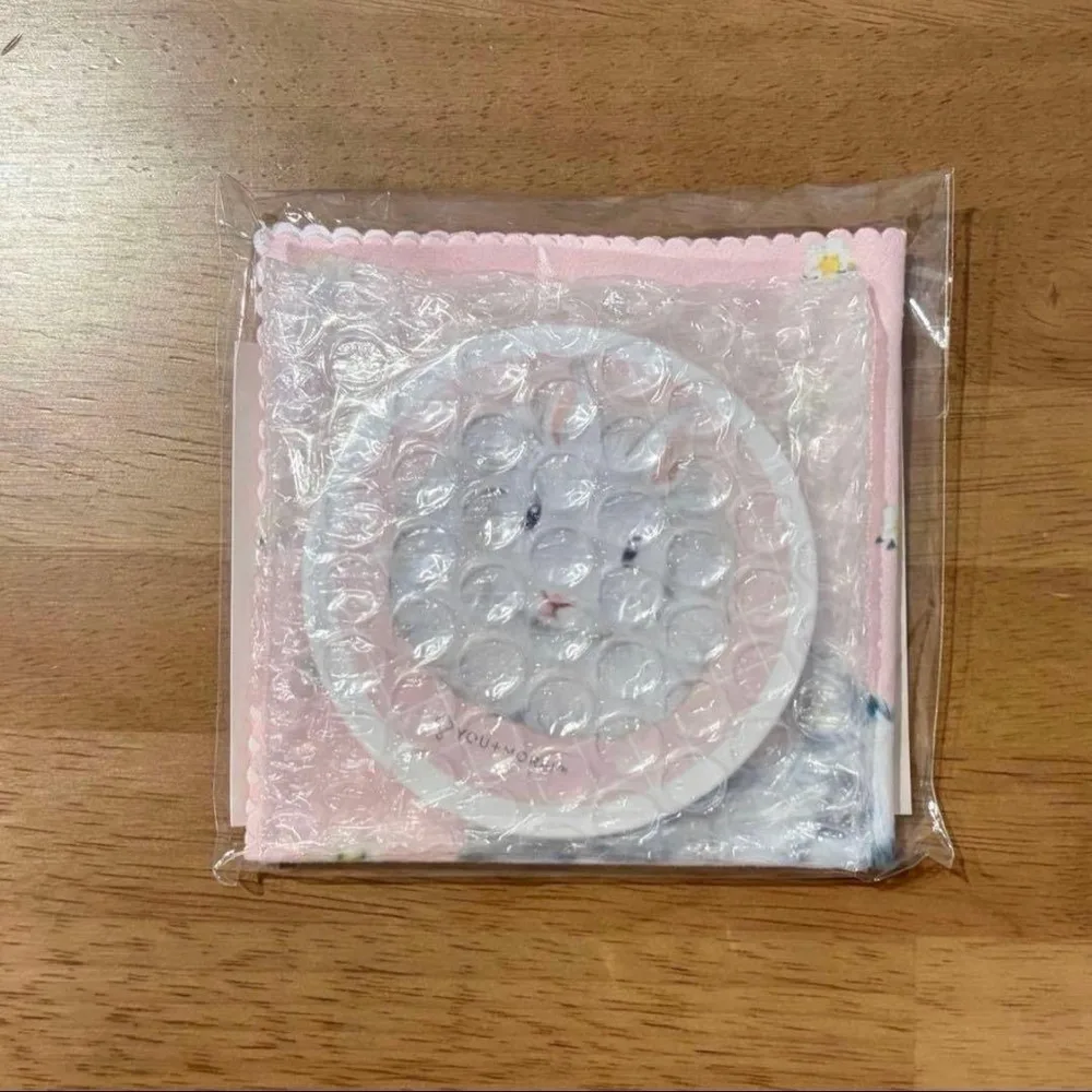 フェリシモ うさぎ 丸型スライドミラー