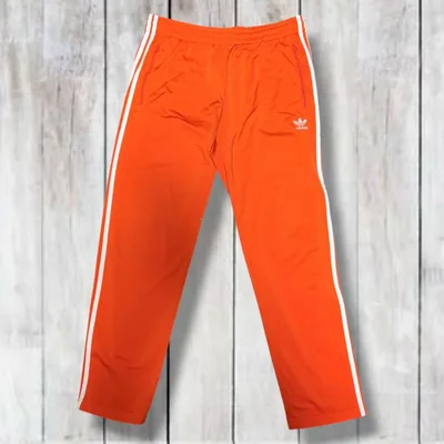 アディダスオリジナルス 希少サイズ トラックパンツ オレンジ 2XL K1192