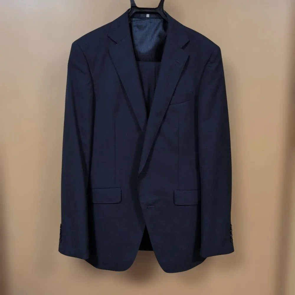美品【SUIT SELECT】セットアップ Y5 ネイビー