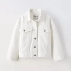 ZARA デニムジャケット ホワイト