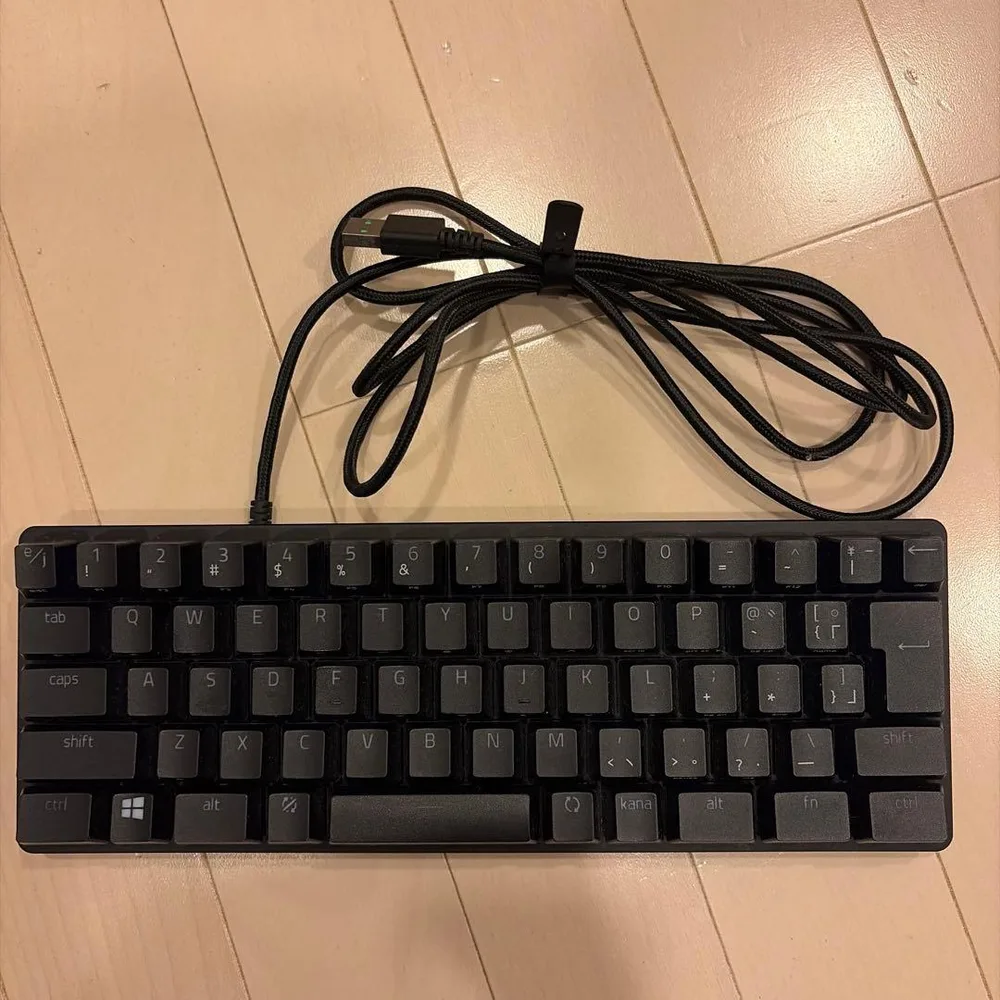 【Razer】Huntsman Mini ゲーミングキーボード 紫軸本