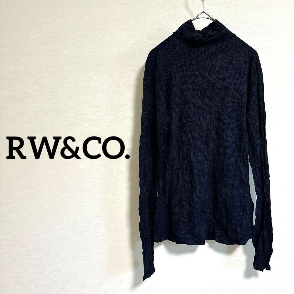RW&CO. ネイビー タートルネック 長袖