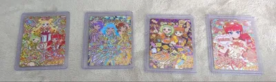 おねがいアイプリ 4だん サインカード4枚セット まとめ売り