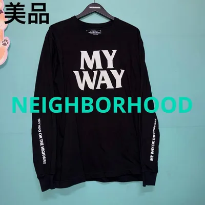 NEIGHBORHOOD 長袖カットソー MY WAY ブラック ネイバーフッド