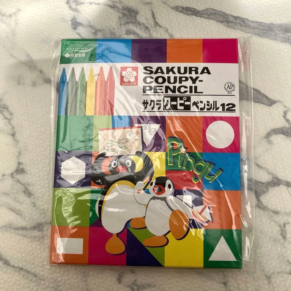 サクラクレパス クーピーペンシル 12色