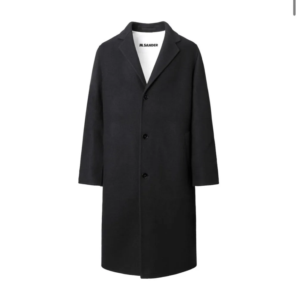 JIL SANDER ウールコート ブラック ジルサンダー 50