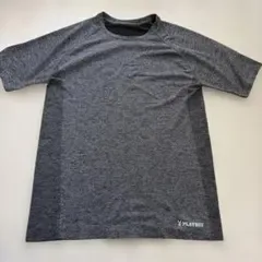 PLAYBOY トレーニングTシャツ グレー Lサイズ