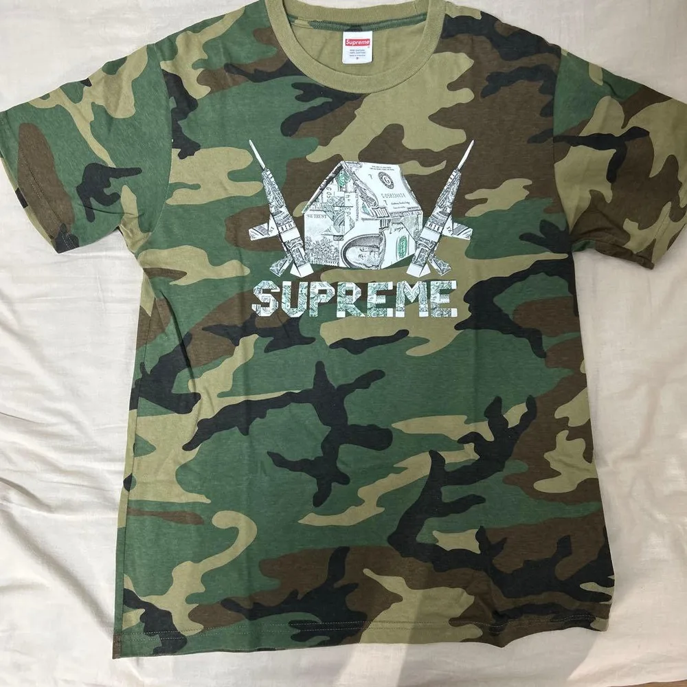 Supreme カモフラージュ柄 Tシャツ