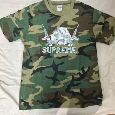 Supreme カモフラージュ柄 Tシャツ