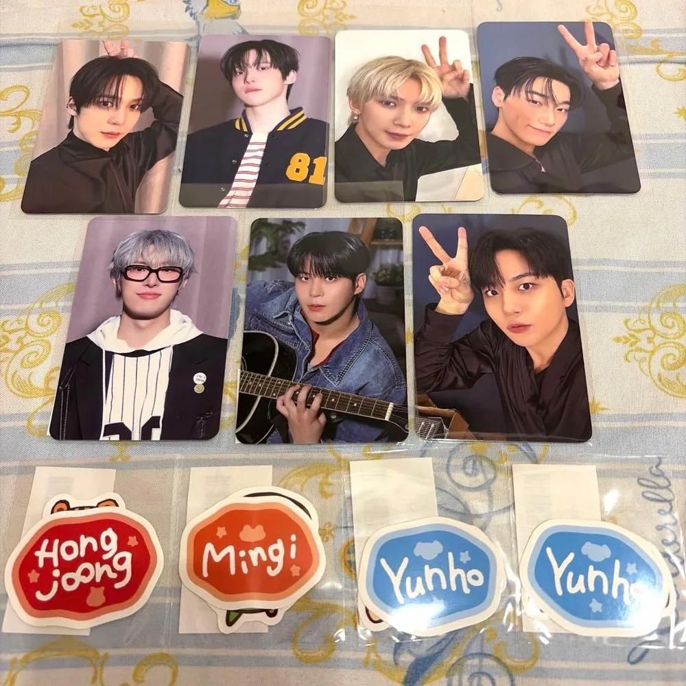 ATEEZ FC オンラインくじ トレカ ステッカーまとめ売り
