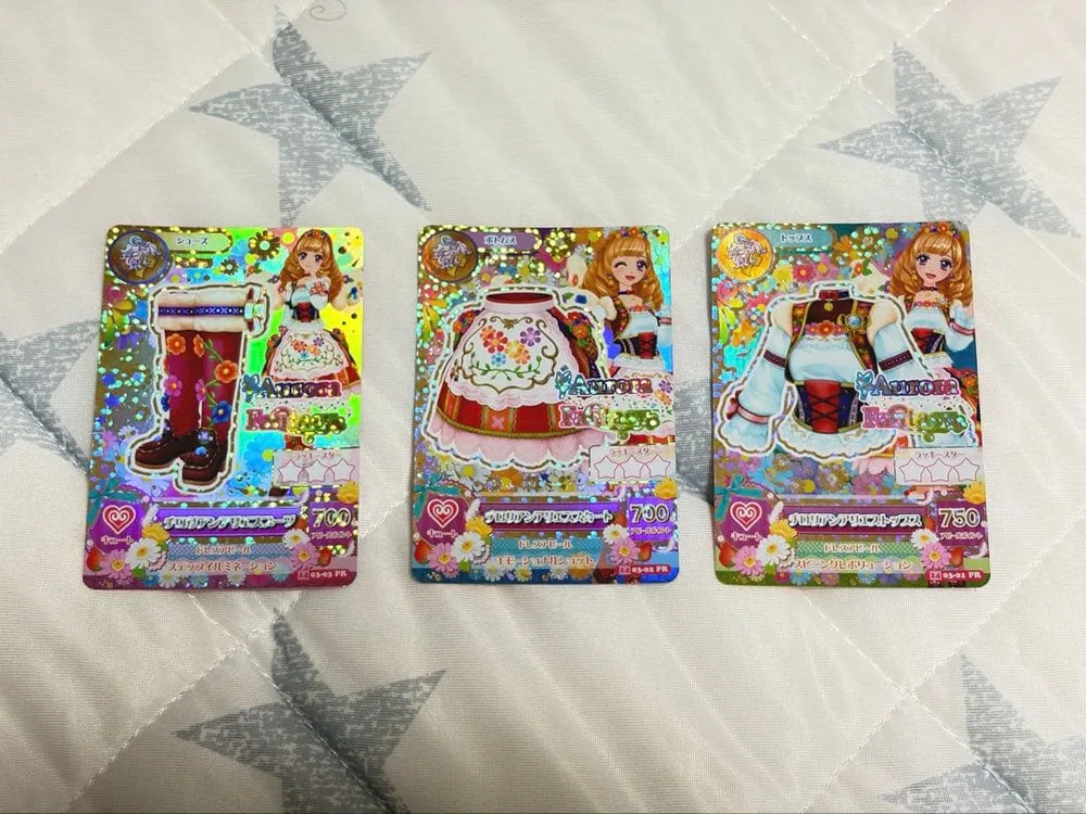 アイカツ チロリアンアリエス 3枚セット