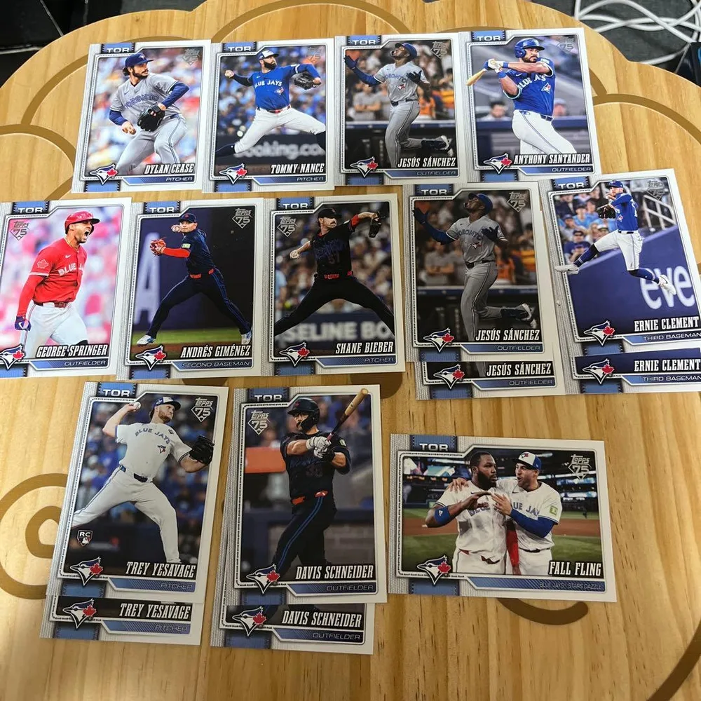 MLB Topps 75th トロント・ブルージェイズ カードセット
