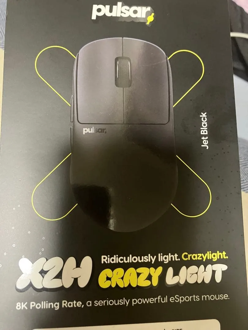 Pulsar X2H CRAZY LIGHT Jet Black