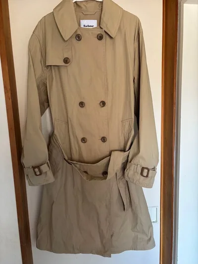 Barbour トレンチコート ベージュ 40