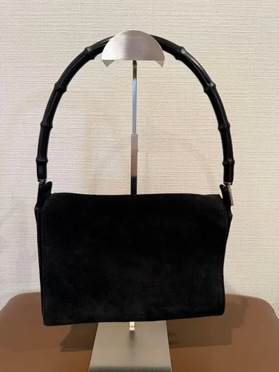 กระเป๋าสะพายหนังกลับไม้ไผ่ GUCCI