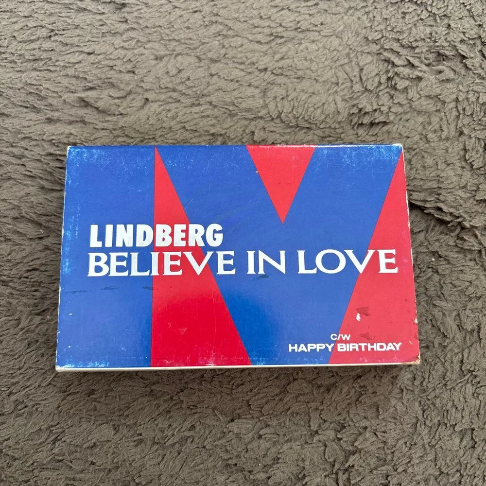 LINDBERG BELIEVE IN LOVE เทปคาสเซ็ท Lindberg