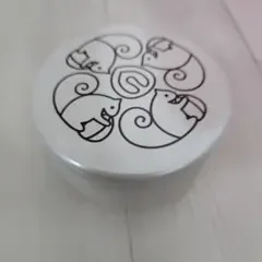 リス柄 丸型 空き缶 小物入れ