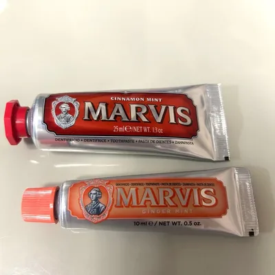 MARVIS 歯磨き粉 2種セットシナモン25ml・ジンジャー10ml