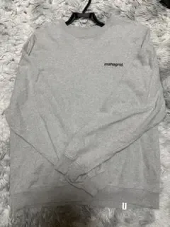 mahagridトレーナーグレーXL