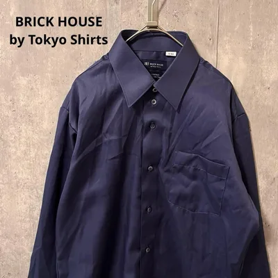BRICK HOUSE by Tokyo Shirts シンプル シャツ 光沢