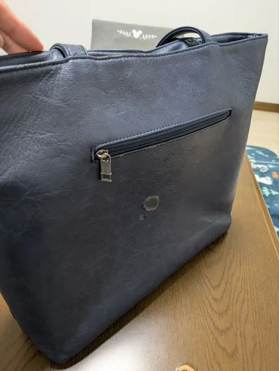 ネイビー トートバッグ