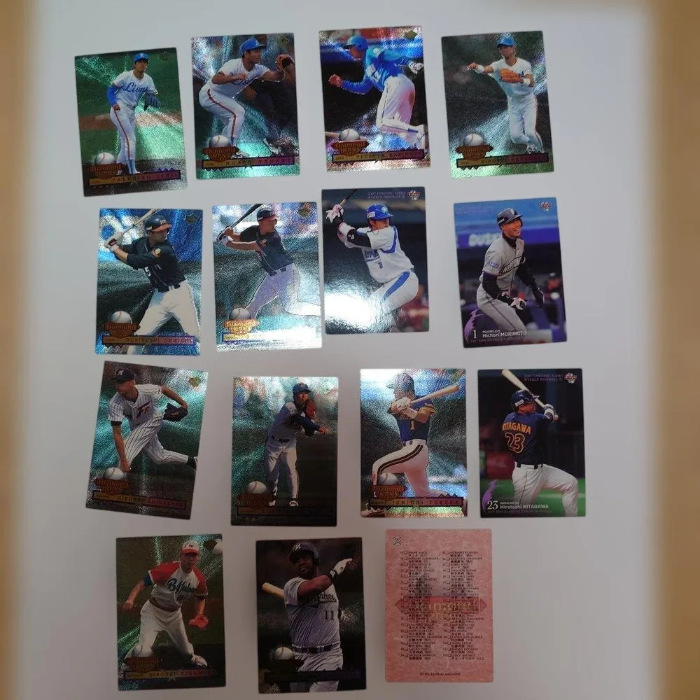 Pacific League BBM การ์ดเบสบอลมืออาชีพ 14 ชิ้นขายจำนวนมาก