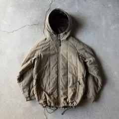 Columbia hooded puffer jacket brown
