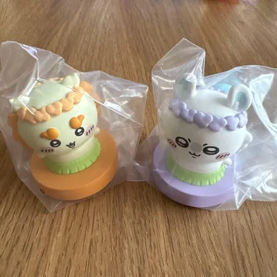 ちいかわ ふりふりヘッドフィギュア 2種セット シーサー モモンガ