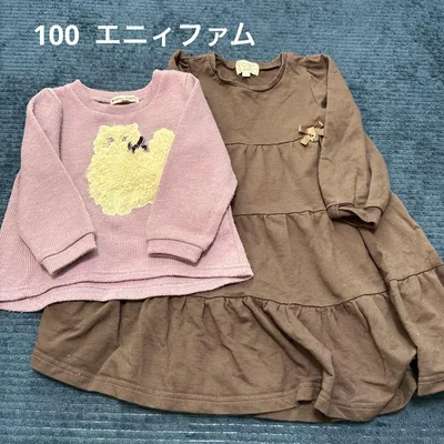 any FAM トレーナーワンピース 2点セット 100cm