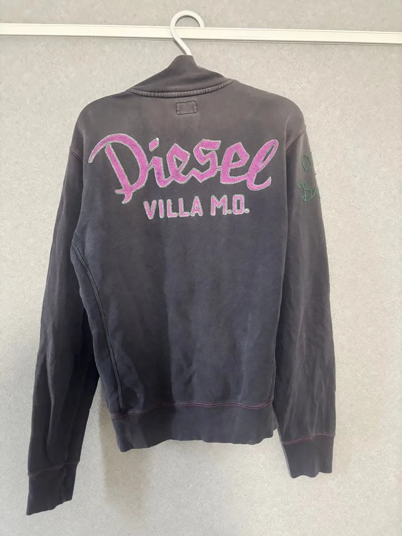 DIESEL ディーゼル ジップアップ パーカー トレーナー長袖 l