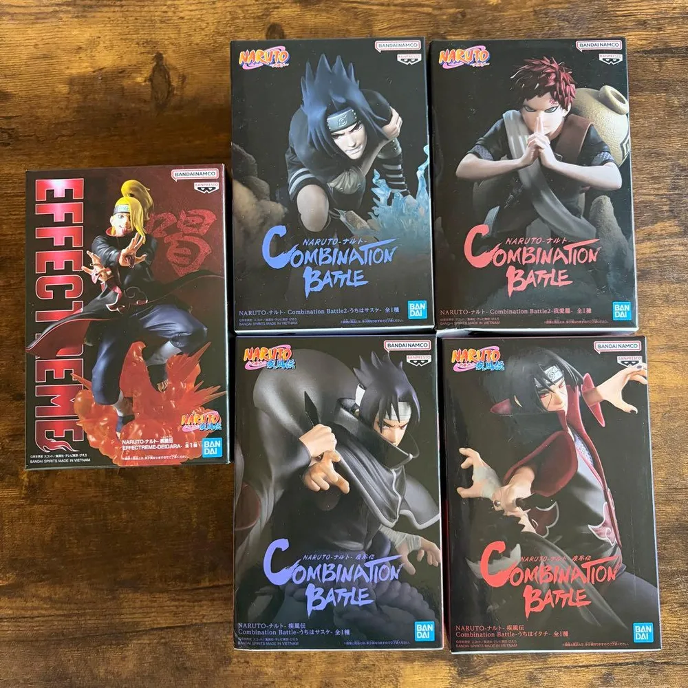 NARUTO プライズ フィギュア デイダラ サスケ 我愛羅 イタチ