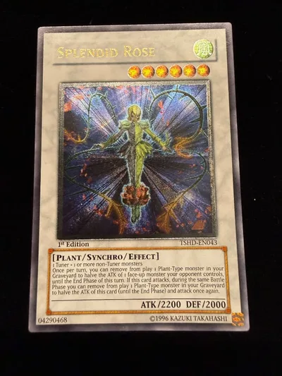 遊戯王 スプレンディッド・ローズ 英語版 1st レリーフ