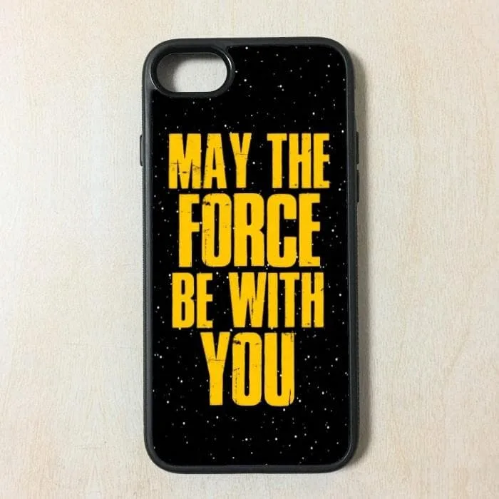iPhoneケース 各種 SE2 SE3 ケース May the Force ①