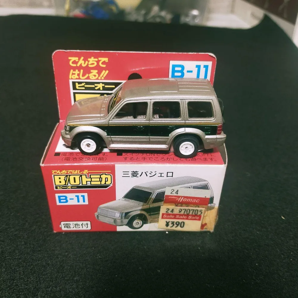 トミカ B/Oトミカ 三菱パジェロ 未使用品 当時物 希少品