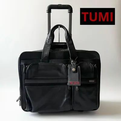 TUMI トゥミ キャリーケース ビジネスバッグ 黒 96003D4 レザー
