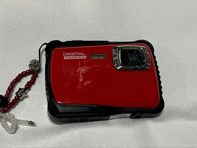 【動作確認済み】ノア コンパクト デジタルカメラ 本体 レッド