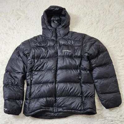 【極美品】モンベル ライトアルパインダウンパーカ ブラック L 1101606