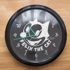 フィリックス・ザ・キャット FELIX THE CAT 掛時計 レトロ 黒猫