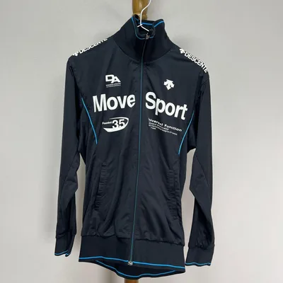 DESCENTE Move Sport ジャージ ジャケット ブラック