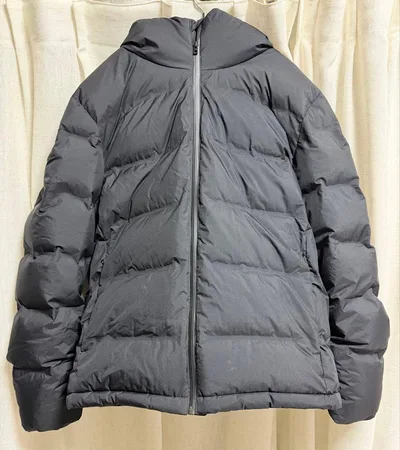 UNIQLO シームレスダウンパーカ 黒 XXL メンズ