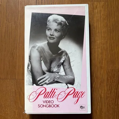 หนังสือเพลงวิดีโอ Patti Page VHS
