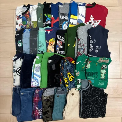 子供服 秋冬服 長袖 トレーナー パーカー 男の子 130サイズ まとめ売り