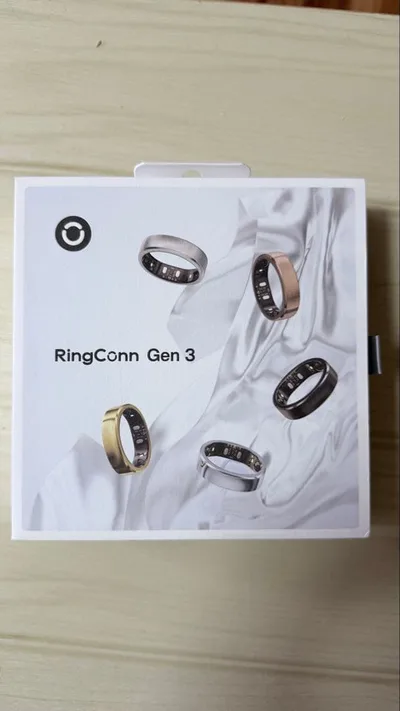 RingConn Gen 3 スマートリング マットブラック サイズ15