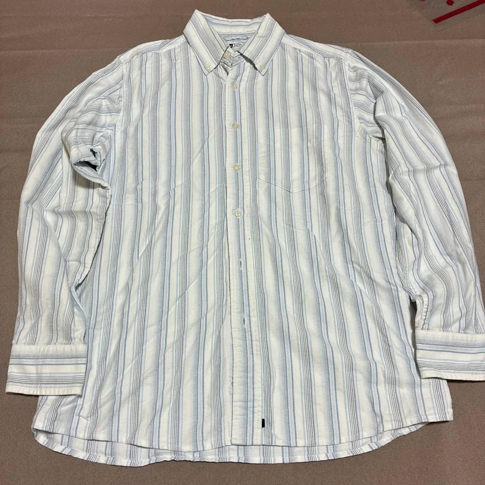 14 GAP 長袖シャツ ストライプ柄 S