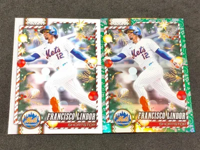 リンドーア メッツ 2026 Topps Holiday Green Foil