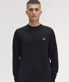 【定価2.5万 新品】 Fred Perry フレッドペリー クルーネックニット