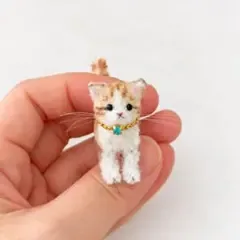 モールアート ハンドメイド ミニチュア 猫