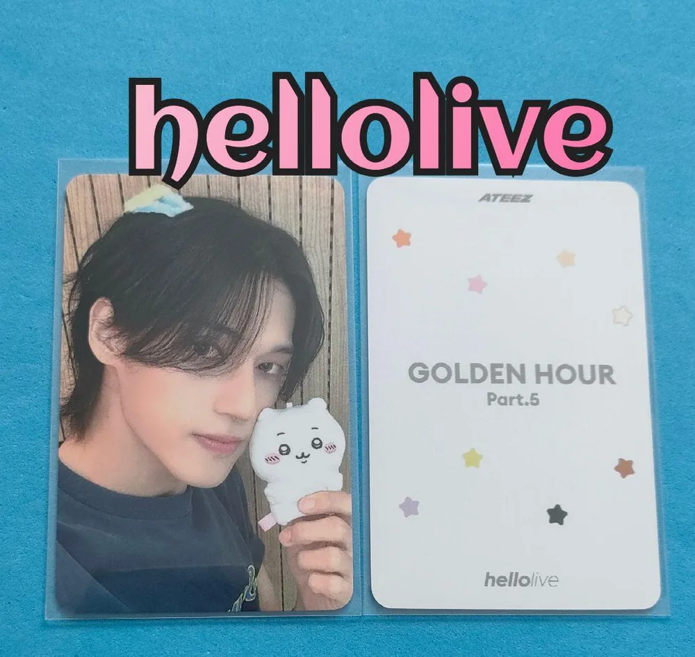 ATEEZ gh5 hellolive トレカ ウヨン ちいかわ