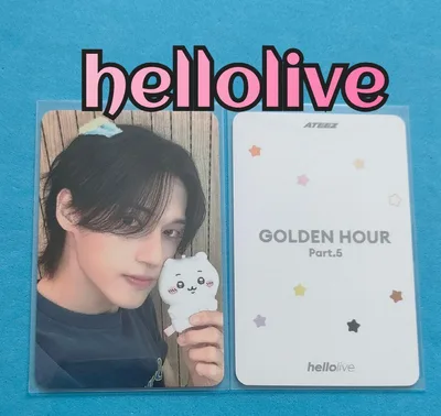 ATEEZ gh5 hellolive トレカ ウヨン ちいかわ