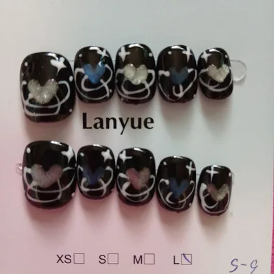 ネイルチップ Lサイズ e⑩